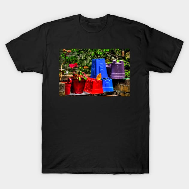 Sand Castle Buckets T-Shirt by axp7884